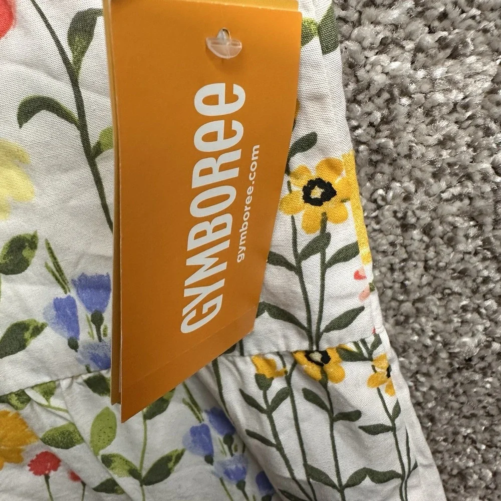 Gymboree Skirt 12‎ Floral Tiered Skort Country Trail NWT Poppys Yellow